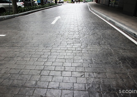 Bê tông nghệ thuật Secoin tại Opal Tower